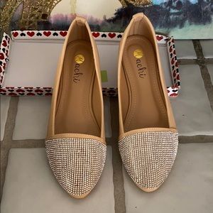 Bling front loafers